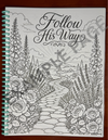 She Colors With Faith Coloring Book