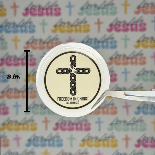 Galatians 5:1 Sticker