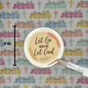 "Let Go and Let God" Sticker