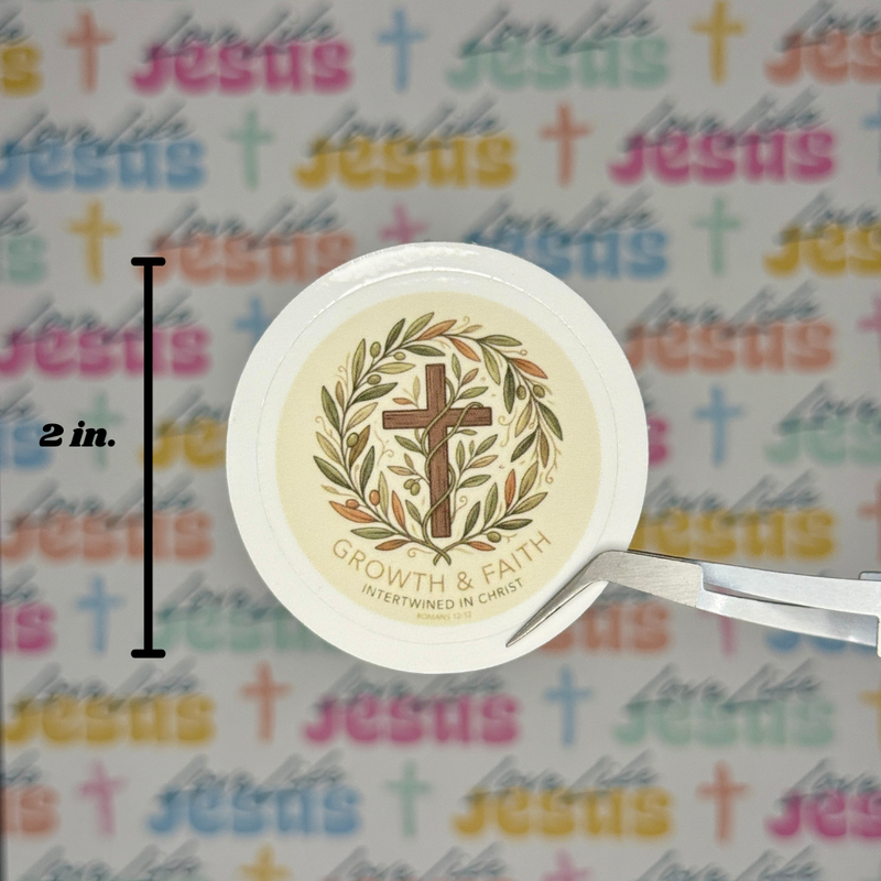 Romans 12:12 Sticker