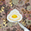 Snoozing Egg Sticker