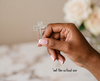Abstract Cross Sticker