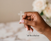 Neutral Single Line Cross Sticker