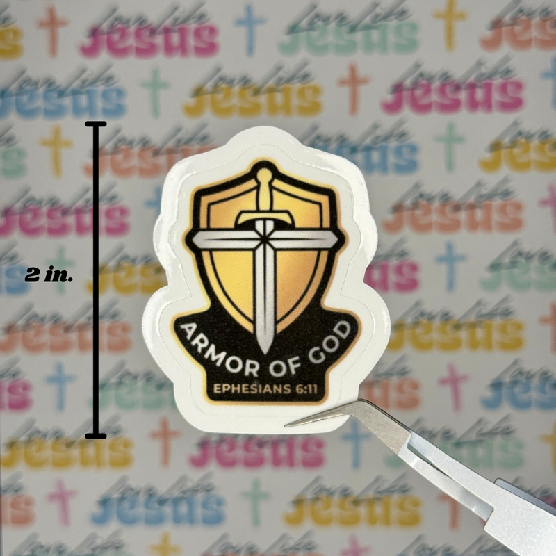 Ephesians 6:11 Sticker