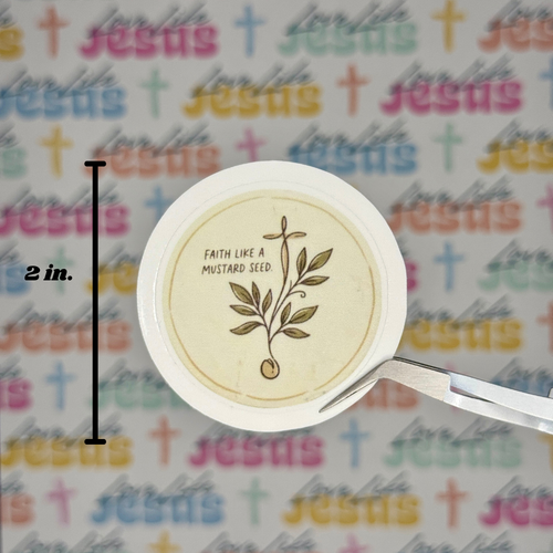 Matthew 17:20 Sticker