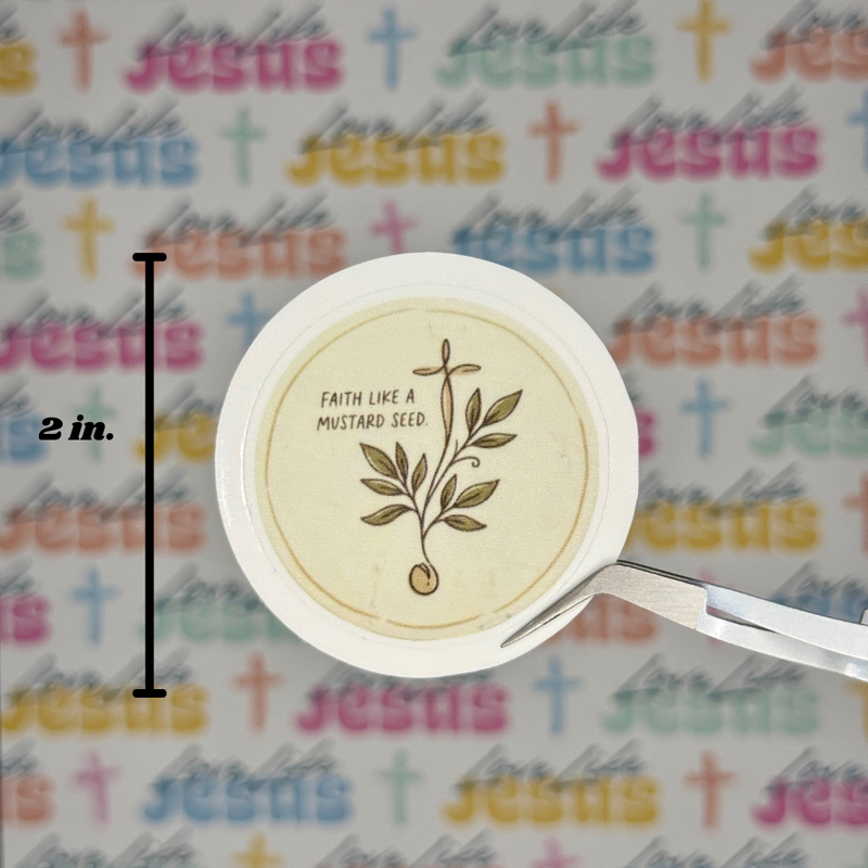 Matthew 17:20 Sticker