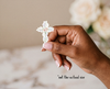 Floral Cross Sticker