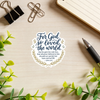 John 3:16 Sticker