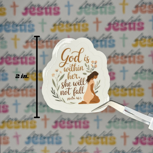 Psalm 46:5 Sticker